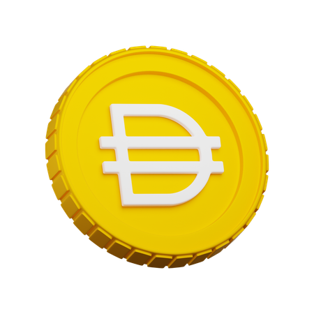 Dai Crypto  3D Icon