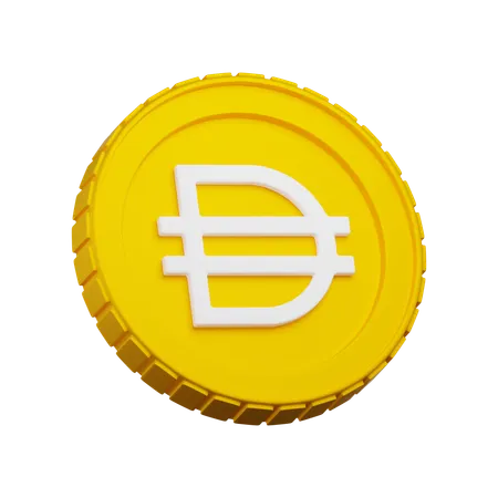 Dai Crypto  3D Icon