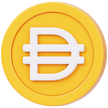 Dai (DAI)  3D Icon
