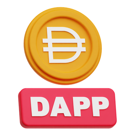 Dai dapp  3D Icon
