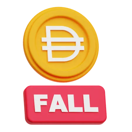 Dai Fall  3D Icon