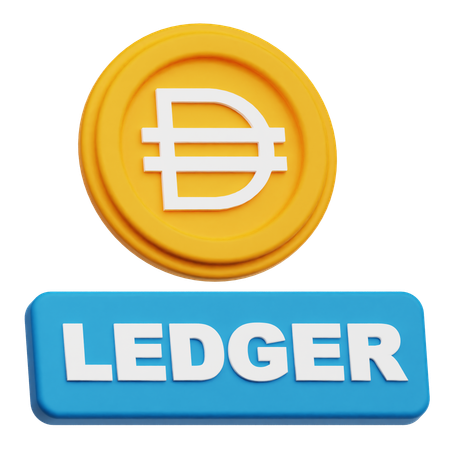 Dai Ledger  3D Icon
