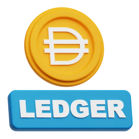 Dai Ledger  3D Icon