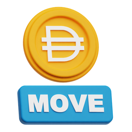 Dai Move  3D Icon