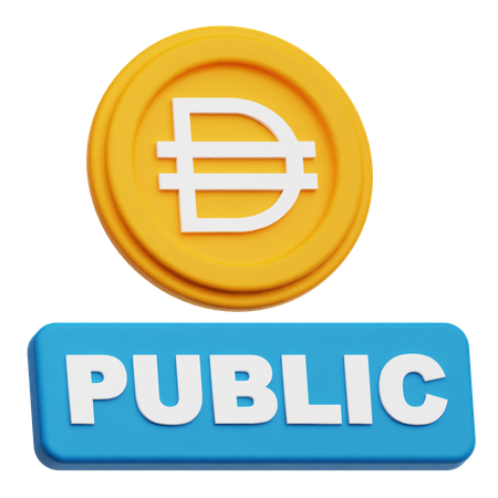Dai Public  3D Icon