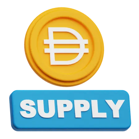 Dai Supply  3D Icon