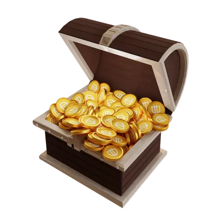 Dai (DAI) Treasure Chest  3D Icon