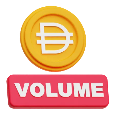 Dai Volume  3D Icon