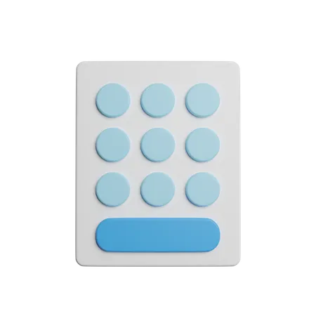 Dail Pad  3D Icon