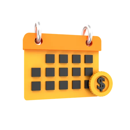 3 D Render Daily Expenses Illustration 3D Icon