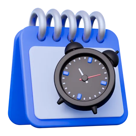 Daily Schedule  3D Icon