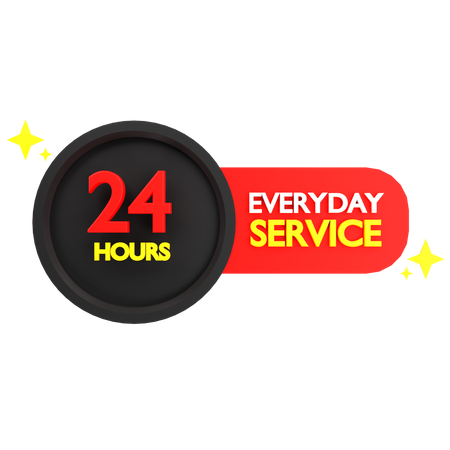 Daily Service  3D Icon