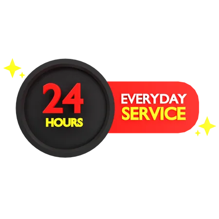 Daily Service 3D Icon