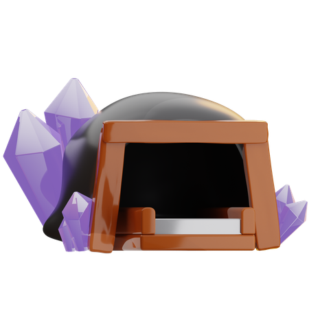 Daimond Cave  3D Icon