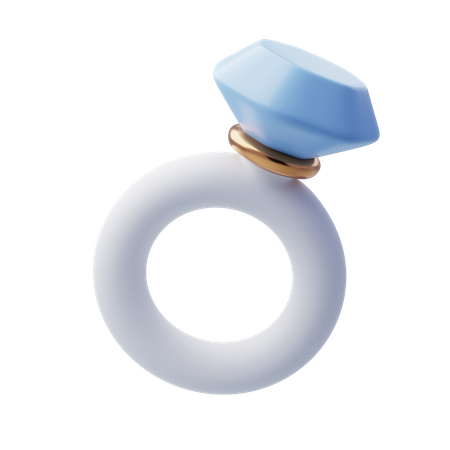 Daimond Ring  3D Icon