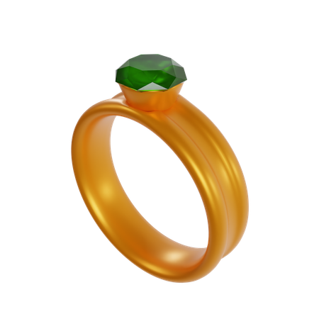 Daimond Ring  3D Icon