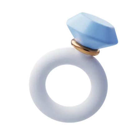 Daimond Ring 3D Icon