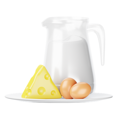 Dairy  3D Icon