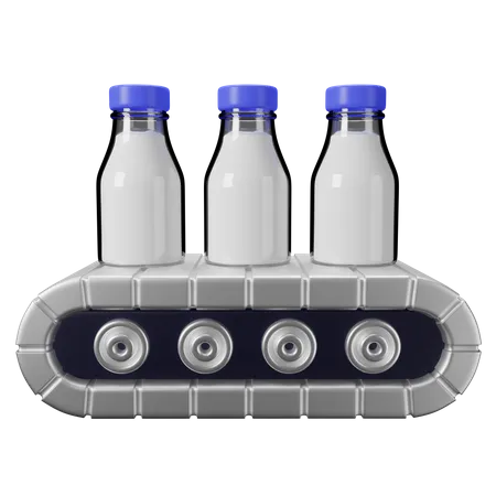 Dairy Industry  3D Icon