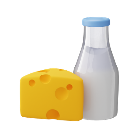Dairy product  3D Icon