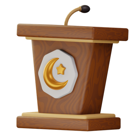 Dais  3D Icon