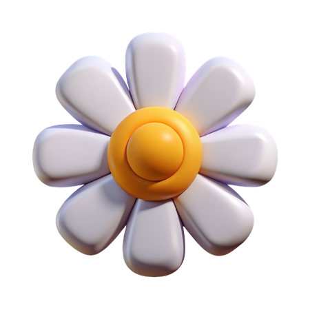 Daisy  3D Icon