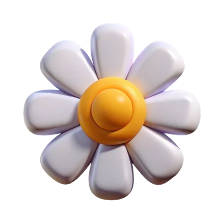 Daisy  3D Icon