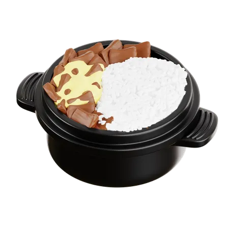 닭갈비  3D Icon