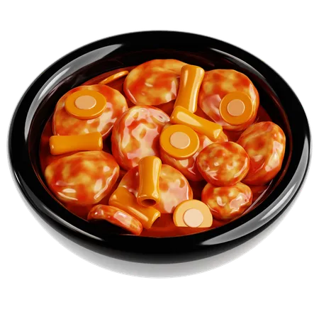 Dak galbi  3D Icon