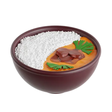 Dal Tadka  3D Icon