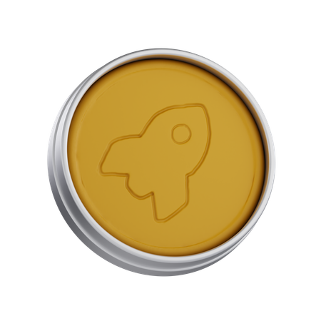 Dalgona Candy  3D Icon