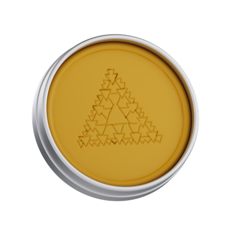 Dalgona Candy  3D Icon