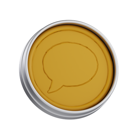 Dalgona Candy  3D Icon