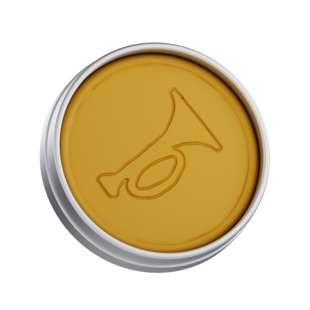 Dalgona Candy  3D Icon