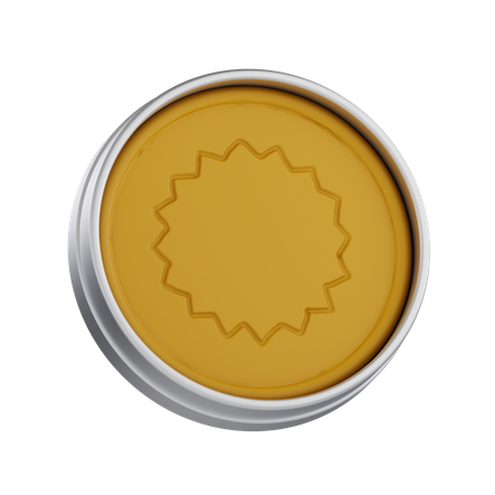 Dalgona Candy  3D Icon
