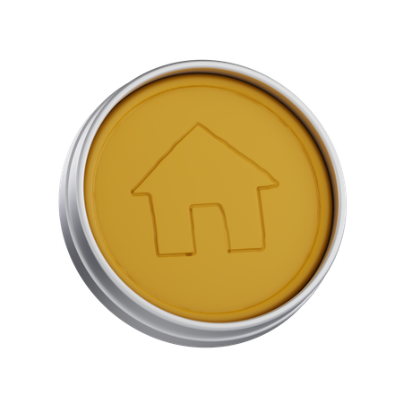 Dalgona Candy  3D Icon