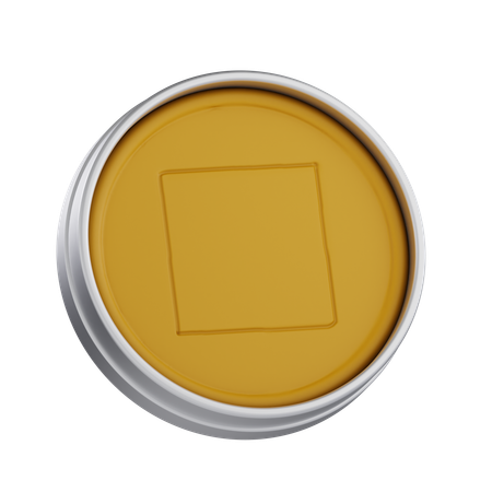 Dalgona Candy  3D Icon
