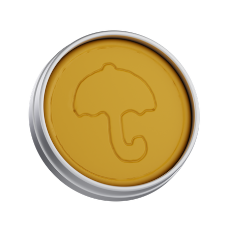 Dalgona Candy  3D Icon