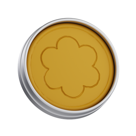 Dalgona Candy  3D Icon