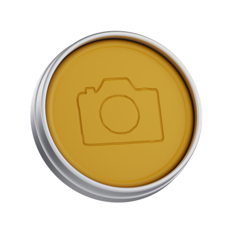 Dalgona Candy  3D Icon