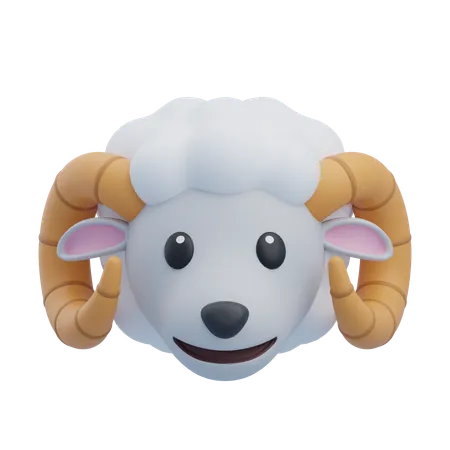 Dall Sheep  3D Icon