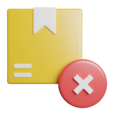 Damage Box  3D Icon