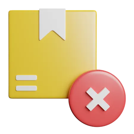 Damage Box  3D Icon