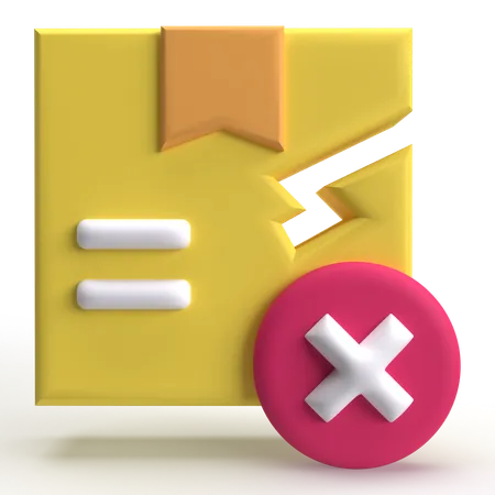 Damage Package  3D Icon