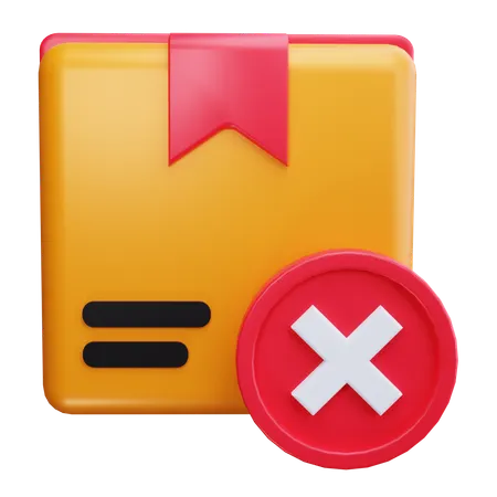 Damaged Box  3D Icon