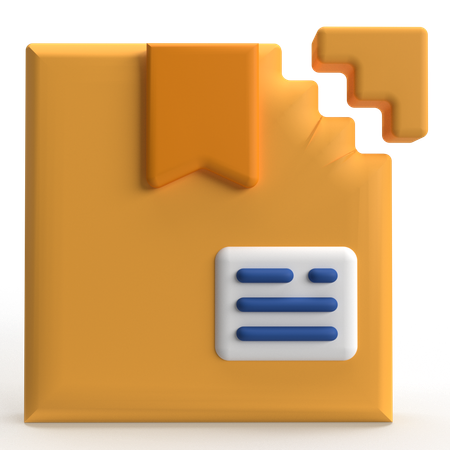 Damaged Package  3D Icon