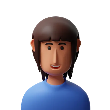 Avatar de dame  3D Icon