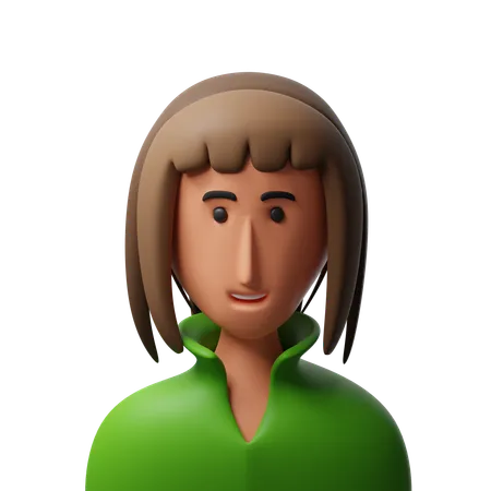 Avatar de dame  3D Icon