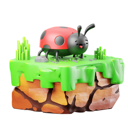 Dame Bug  3D Icon