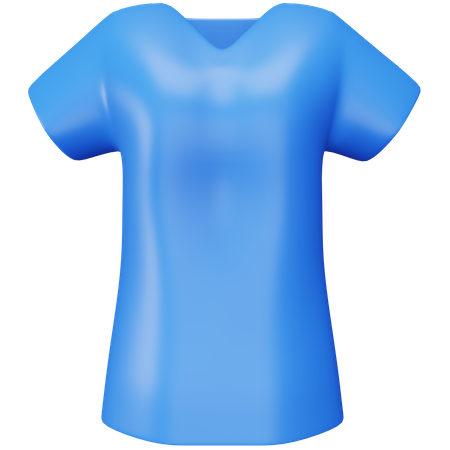 Frau t-shirt  3D Icon